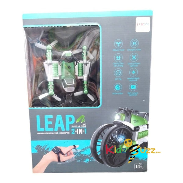 LEAP 2 in 1 Deformation Quadcopter / Motorcycle