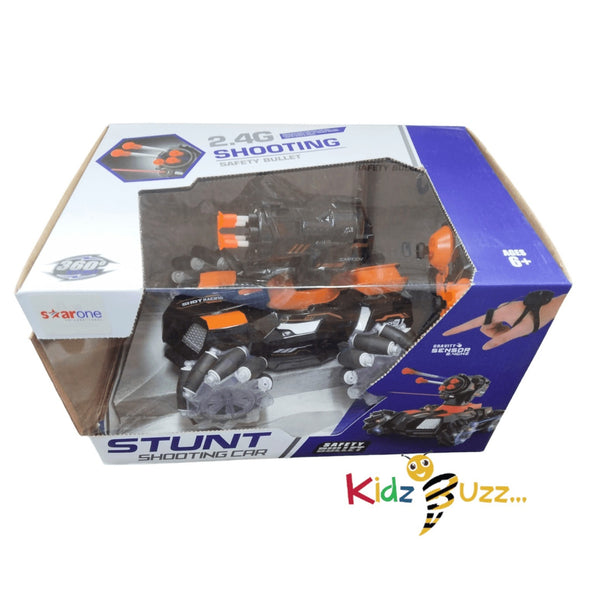 360 degree Stunt Shooting Car Toy For Kids