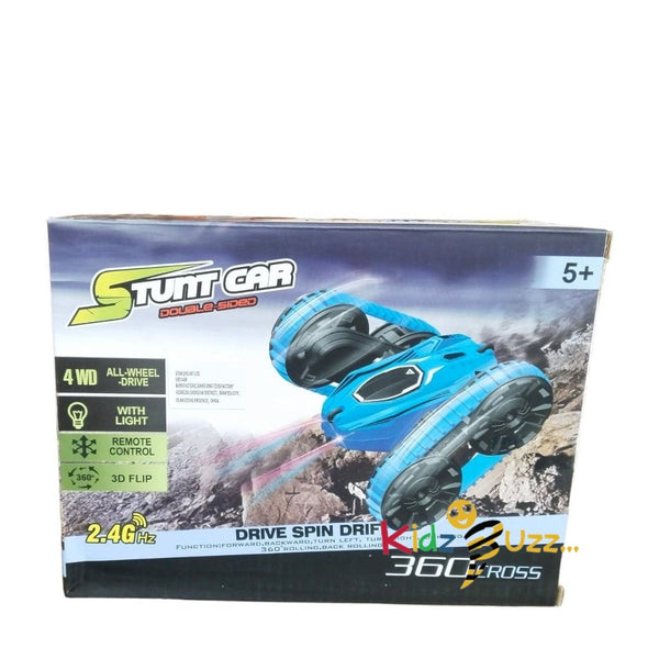 Remote Control 360 Cross Stunt Car Toy With Light