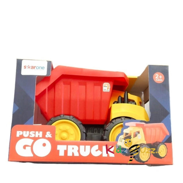 Push and Go Construction Vehicle Monster Dump Truck