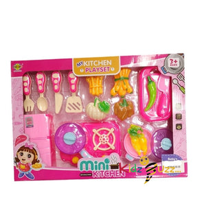 Mini Kitchen Set For kids - Pretend Play Set