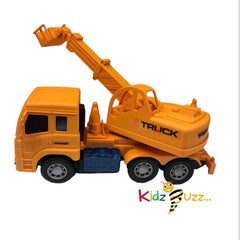 Action Power Truck Toy With Light & Sound Effects