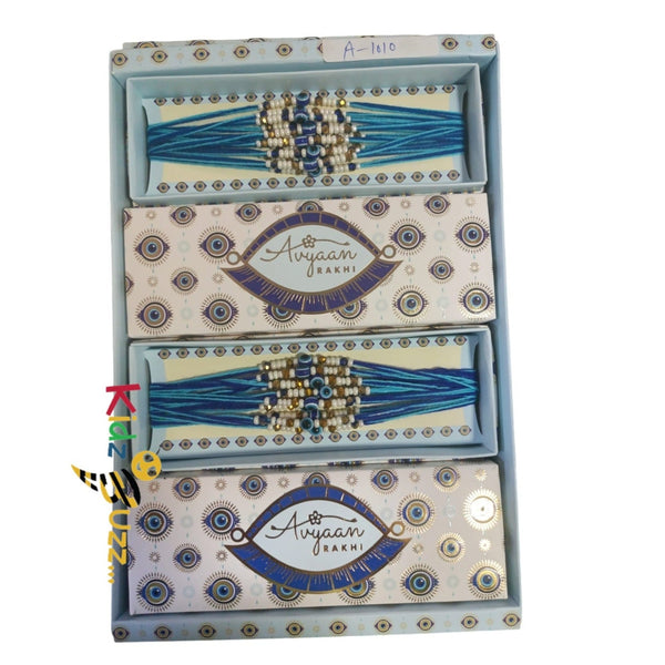 Shree Rakhi A1010- New Beautiful Rakhi Thread For Hindu Festival Pack of 12