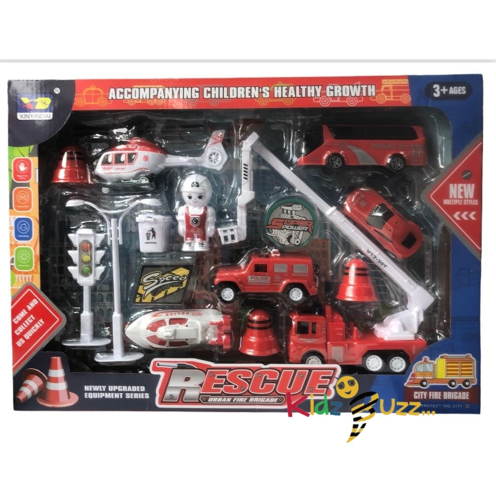 Rescue Fire Brigade Kids Educational Toy | kidzbuzzz