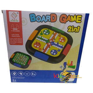 2 in 1 Ludo Board Game Set For Children