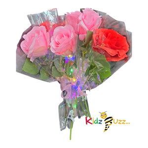 Rose With LED Light Best Valentine Gift For Women Perfect for Easter and New Year
