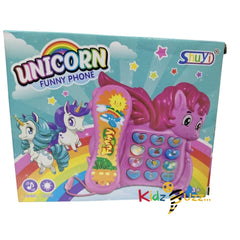 Musical Telephone Toy- Unicorn