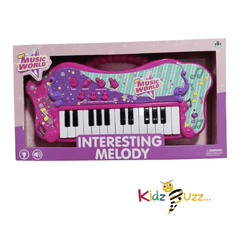 Toys Music World Melody - Piano Toy - Toys for Girls Piano Pink