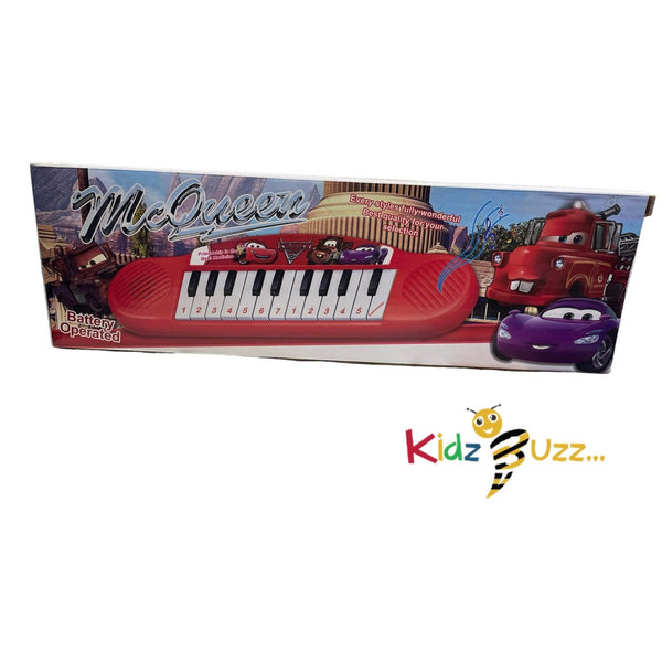 Branded Piano Two Colors Red Car & Blue Captain America