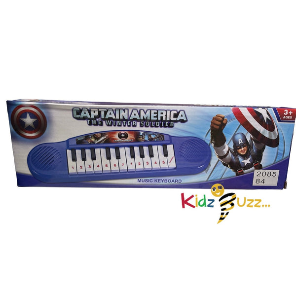Branded Piano Two Colors Red Car & Blue Captain America