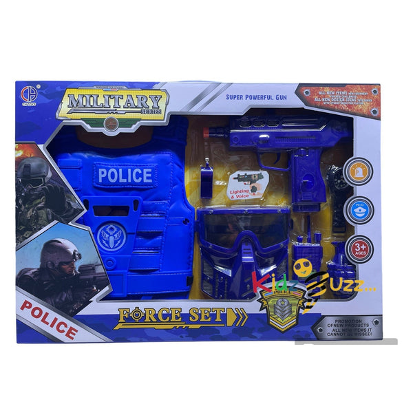 Wargame Police Force Set Gun Toy