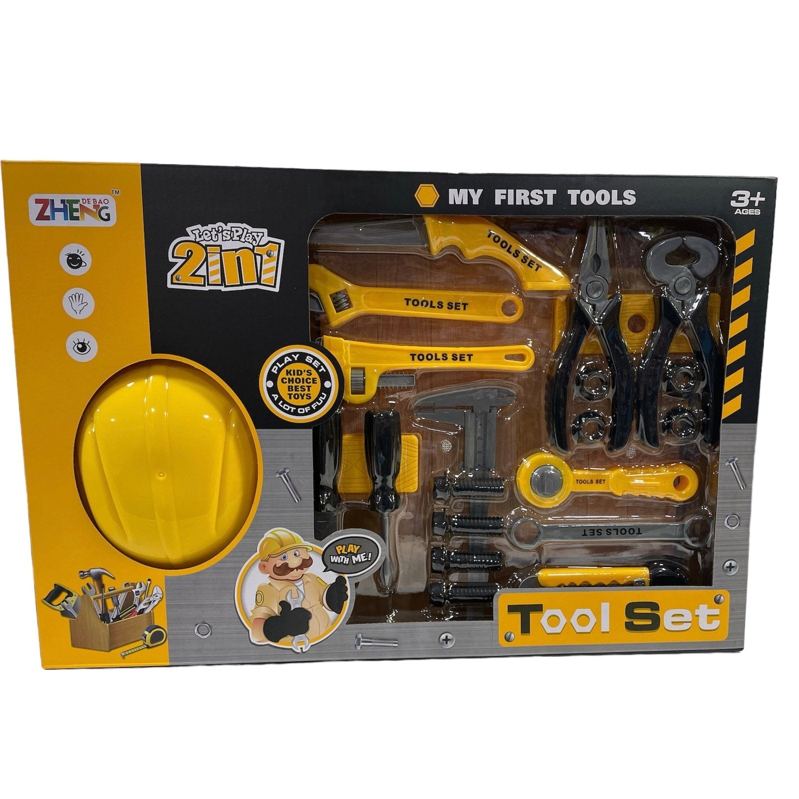 2 in 1 My First Tool Set For Kids | kidzbuzzz