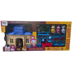 Boss Bear Happy School Toy Set For kids - kidzbuzzz