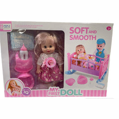 My First Soft & Smooth Doll toy For Kids - kidzbuzzz