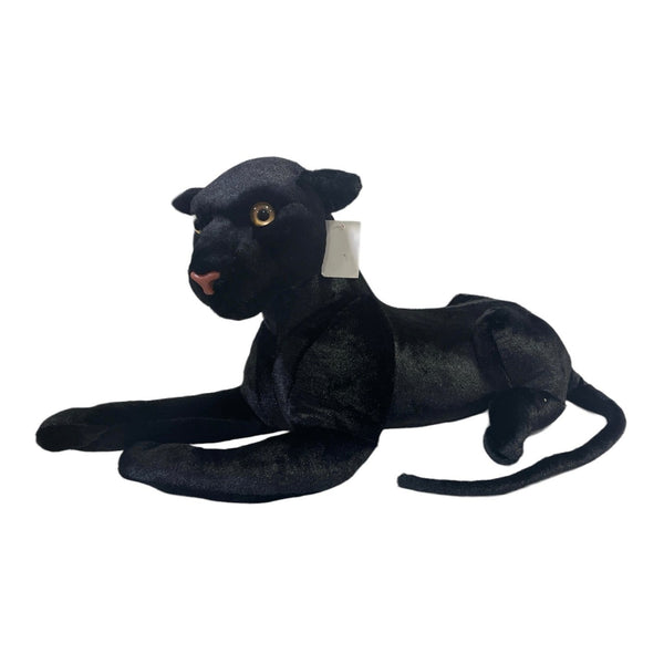 90Cm Black Panther Soft Toy - kidzbuzzz