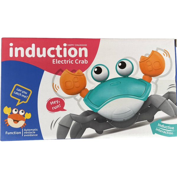 Induction Crab Crawling Toy with with Music Light - kidzbuzzz
