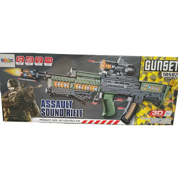 Assault Sound Rifle Gun Toy - kidzbuzzz