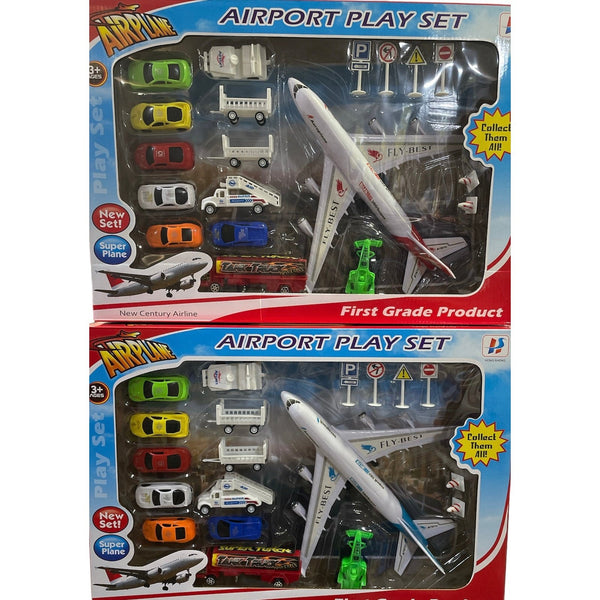 Airplane First Grade Play Set Toys for Kids - kidzbuzzz