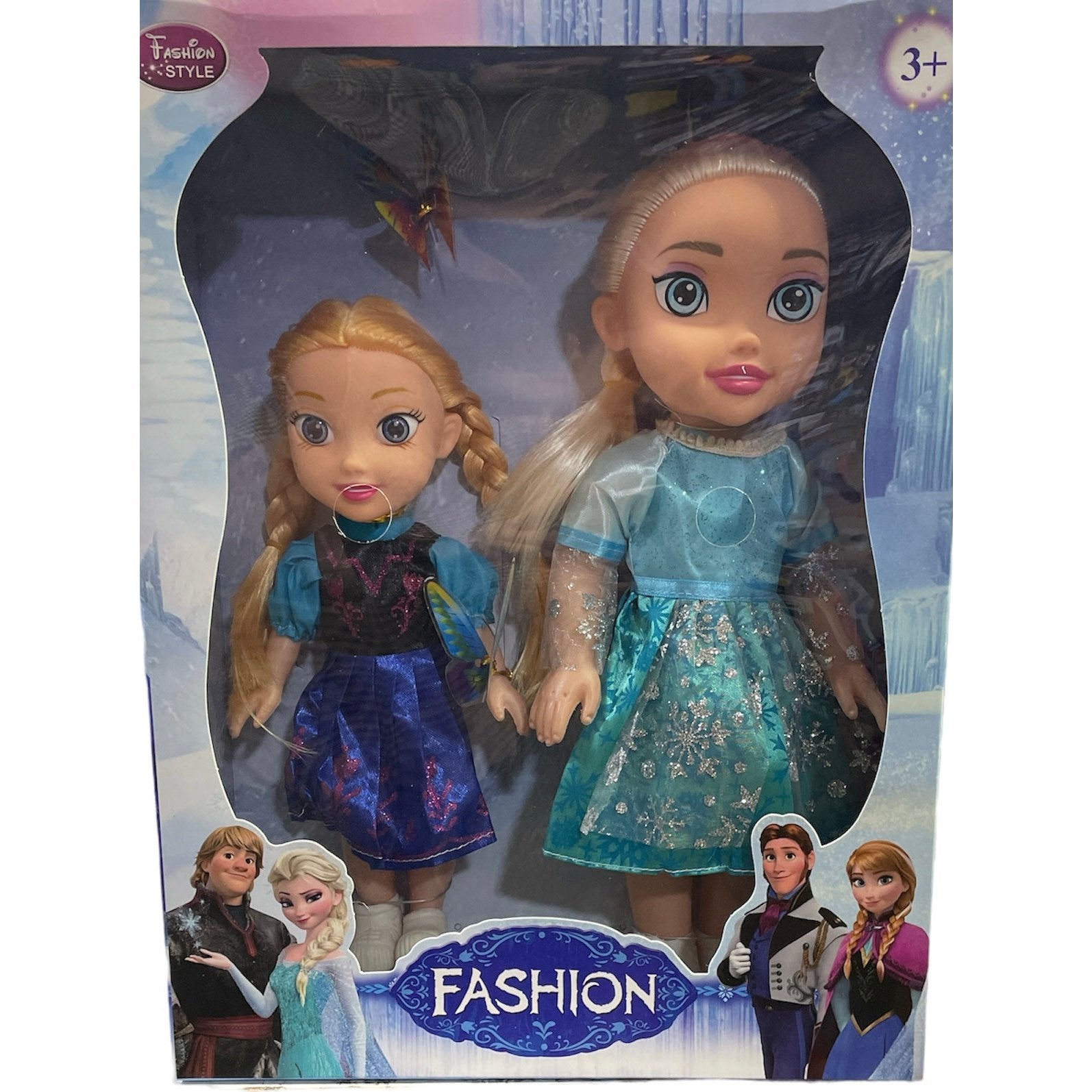Frozen Fashion  Elsa and Anna Fashion Doll Gifts for Kids 1851 - kidzbuzzz