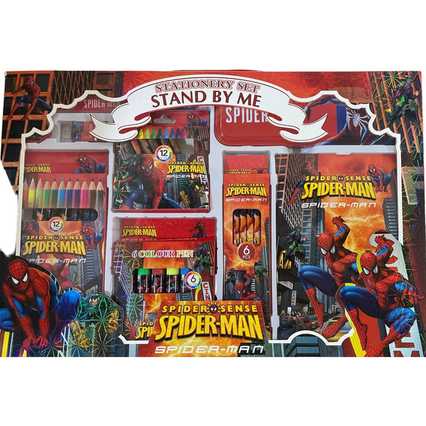 Spiderman Color Set For Kids - kidzbuzzz