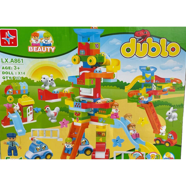 Beauty Dublo LX-A861 Block Set Fun Toy For Kids - kidzbuzzz