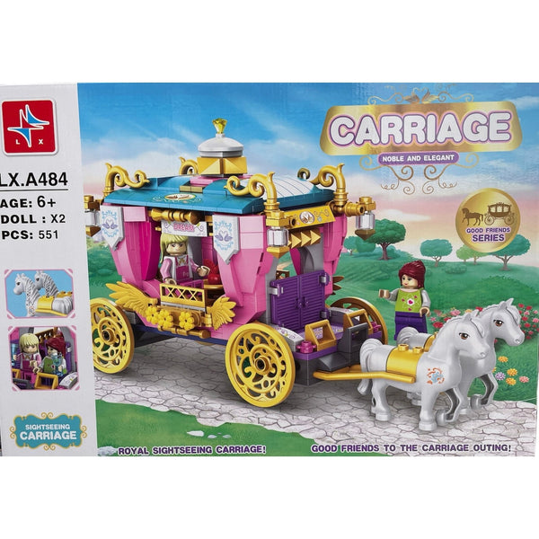 Carriage LXA484 Block Set  Fun Toy For Kids - kidzbuzzz