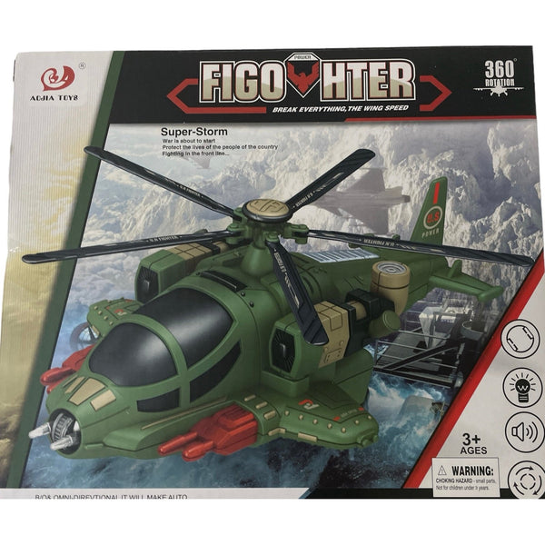 Power Figohter 360 Degree Rotating Toy For Kids - kidzbuzzz