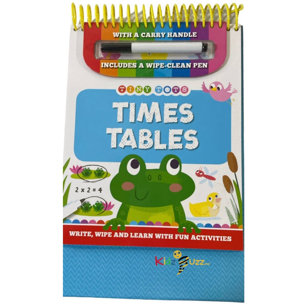 Tiny Tots Wipe Clean Book with Carry Handle and Easel
