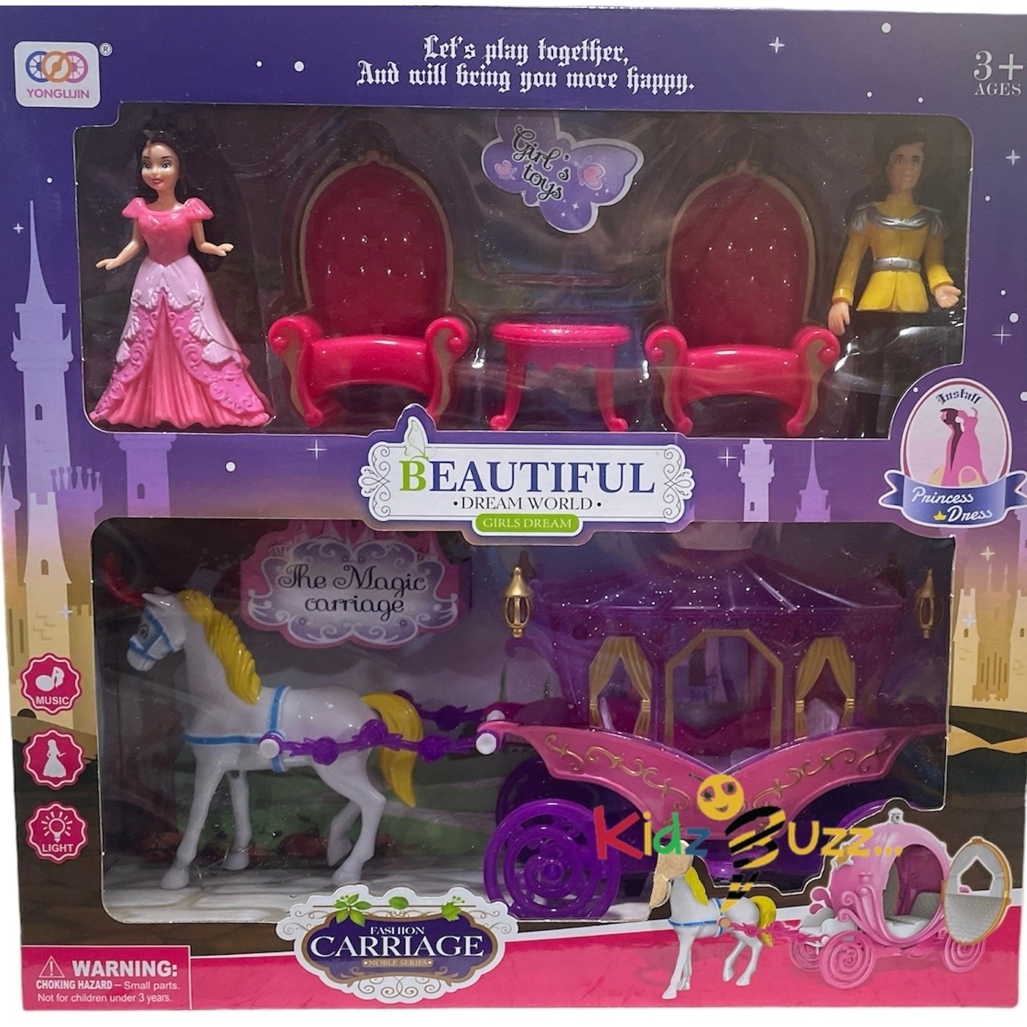 Beautiful Dream Carriage Toy For Kids
