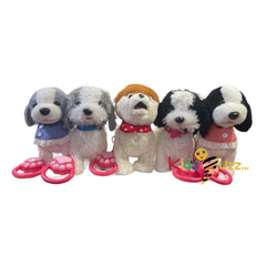 Soft Fur Remote Control Robot Dog Toy Dancing Robots Pet