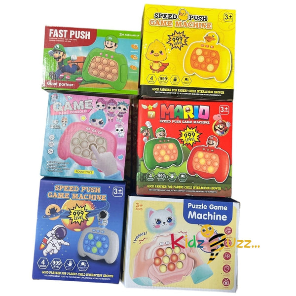 Speed Push Game Machine Different Design - kidzbuzzz