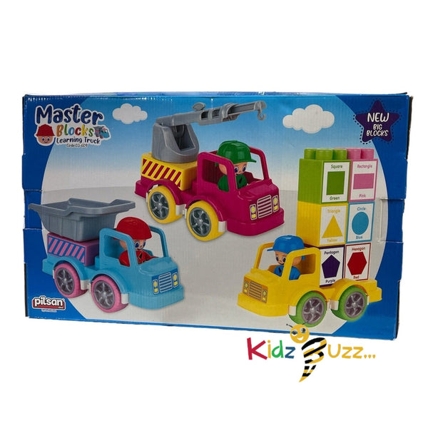 Master Blocks Truck Toy For Kids,Educational Toy for Kids.