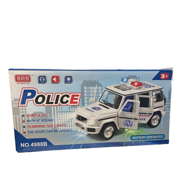 Police Jeep Bump & go - kidzbuzzz