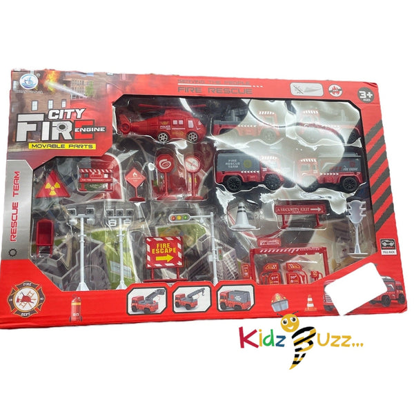 City Fire movable parts 679407A Toy For Kids