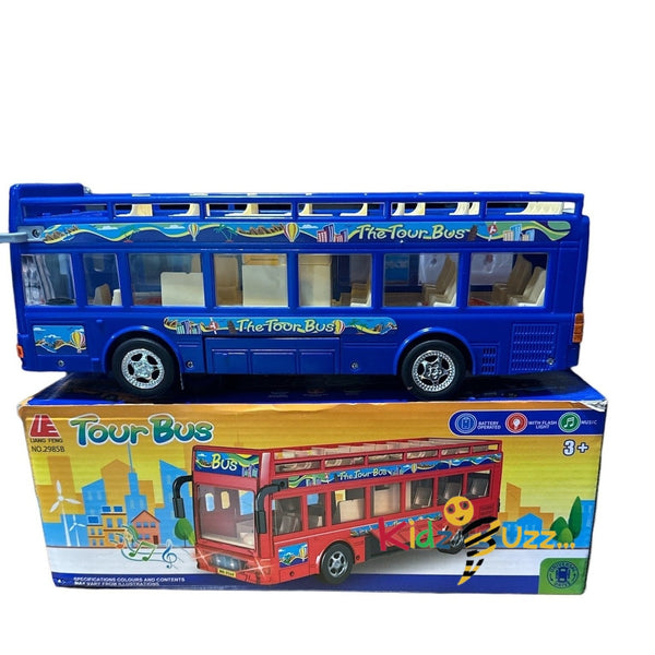 Tour Bus Toy For Kids - Best Gift Vehicle Toy
