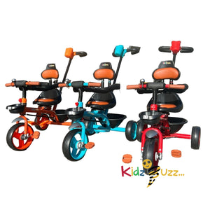 Tricycle For Kids Ride On Pedal Tricycle Children Kids Smart 3 Wheeler - 360 Degree Seat Rotate