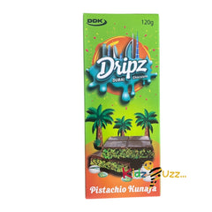 Dripz Dubai Chocolate Pistachio Kunafa Bar Best For Gifting &Sharing 120gm Pack of 2
