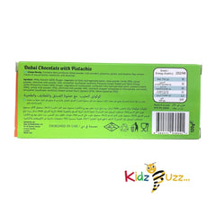 Dripz Dubai Chocolate Pistachio Kunafa Bar Best For Gifting &Sharing 120gm Pack of 2