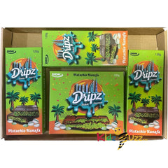 VIRAL Dubai Chocolate Pistachio Kunafa Bar Pack Of 4 Dripz Mixed Chocolates