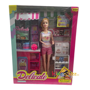 Delicate Supermarket Play Set For Girls