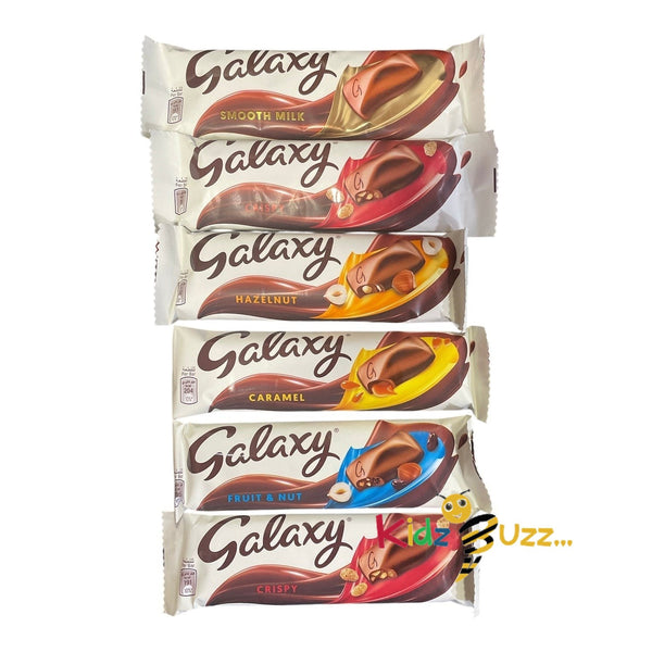 Galaxy Mix Flavours Chocolate - 36 gram- Pack Of 24- Random Flavours