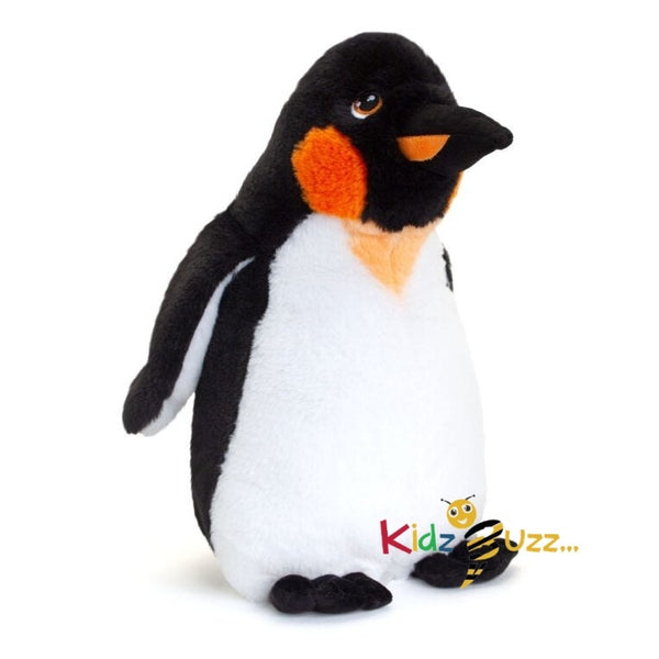 40cm Keeleco Emperor Penguin Soft Toy 100% Recycled Plush Eco Soft Toy