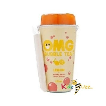 OMG BUBBLE TEA LEMON / MANGO 270ML