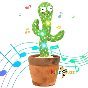 Singing & Dancing Cactus Rechargeable Toy For Kids Gift