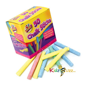 2 X  BOXChalks - Assorted Colours (Pack of 50)