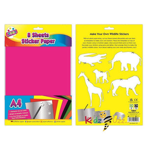 Peel And Seal Sticker Paper 8 Pack (Pack Of 3)