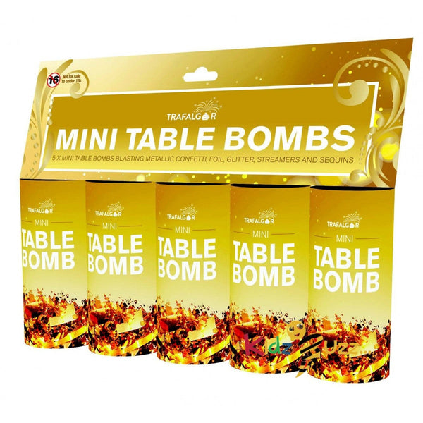 Mini Table Bombs New pk of 5