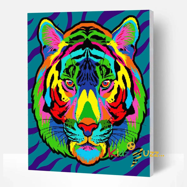 Tiger Diamond Painting 30 x 40cm