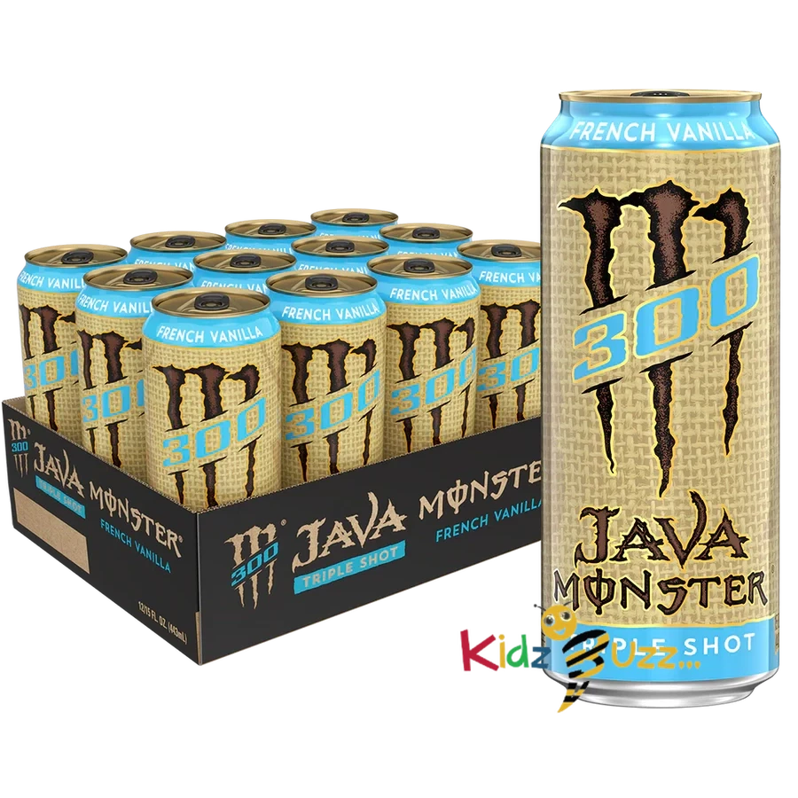Monster Java 300 Triple Shot French Vanilla 444ml 12 Pack