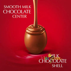 Lindt Lindor Milk Chocolate Eggs 80G Pack Of 12 - Milk Chocolate Egg